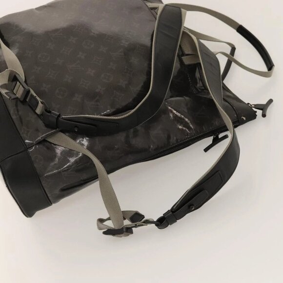 LOUIS VUITTON Monogram Eclipse Glaze Zipped Tote Backpack - Picture 8 of 16